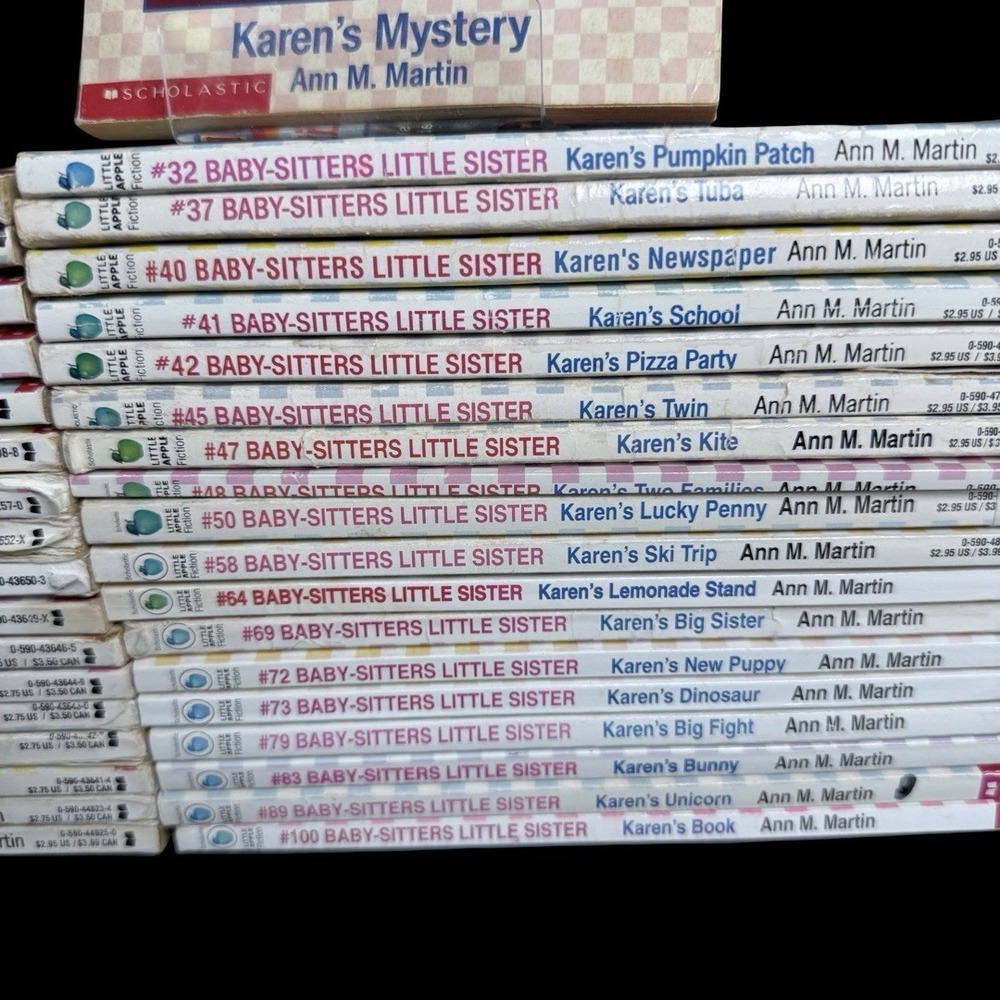 Baby-Sitters Little Sister Books by Ann M. Martin Little Apple Lot of 36 - Picture 7 of 16